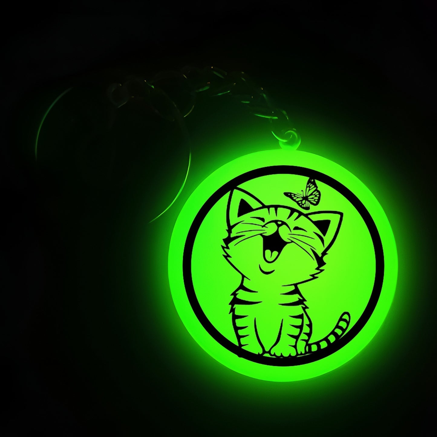 Baby Cat I Glow In Dark I Cartoon.1