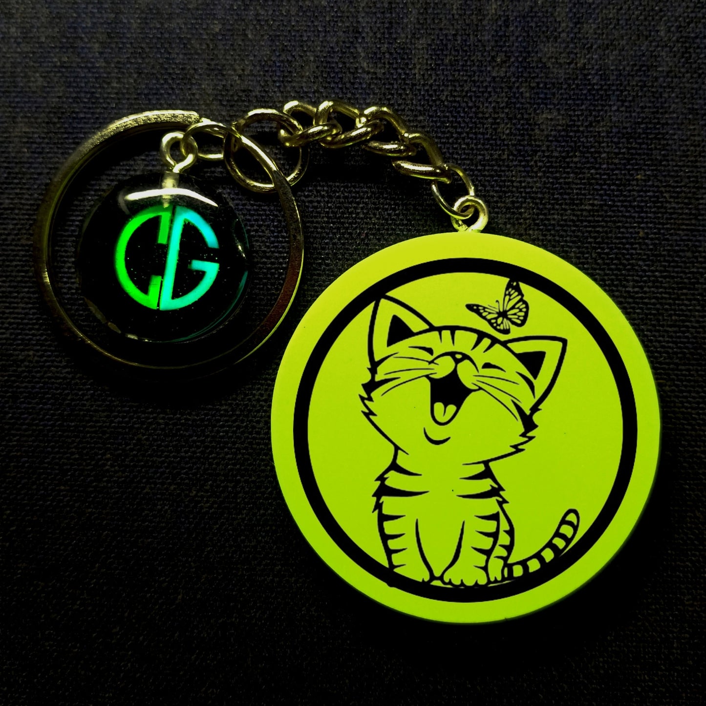 Baby Cat I Glow In Dark I Cartoon.1