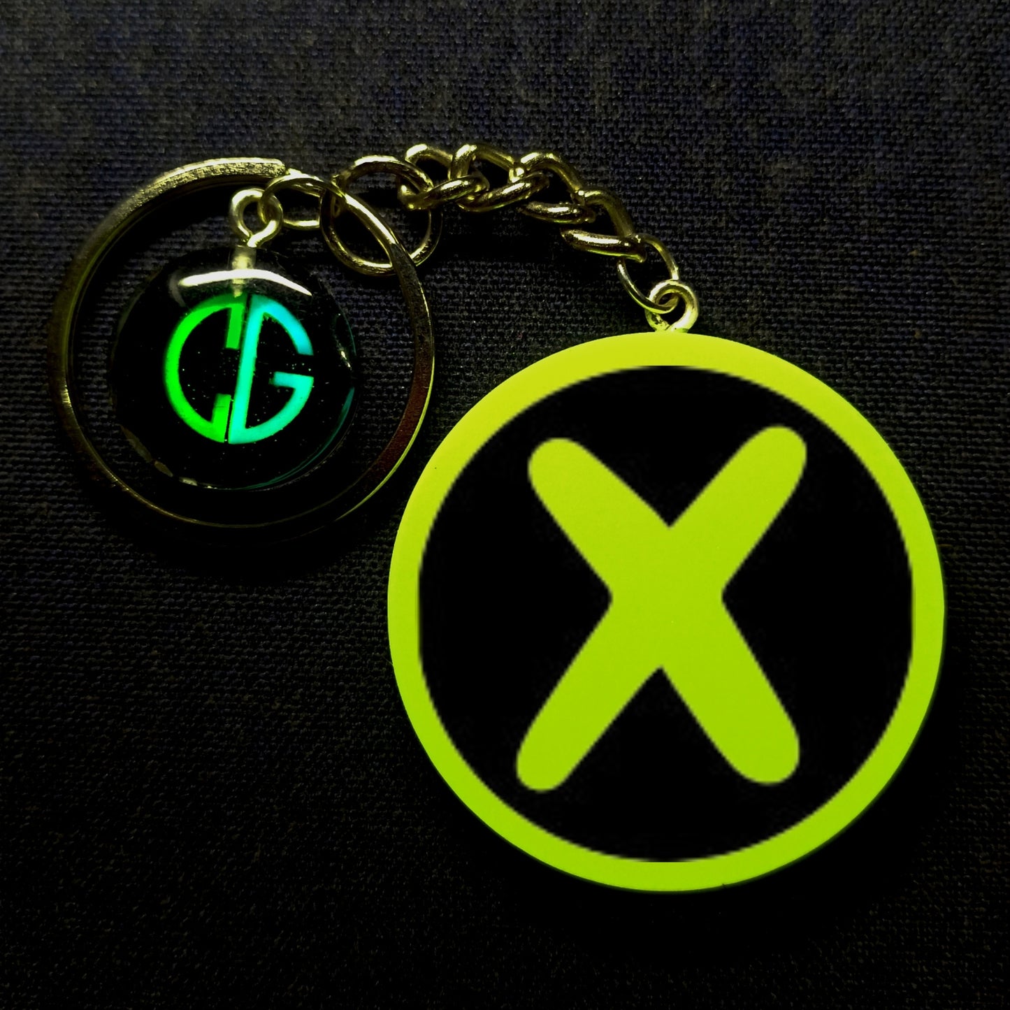 "X" Font I Glow In Dark I Alphabets
