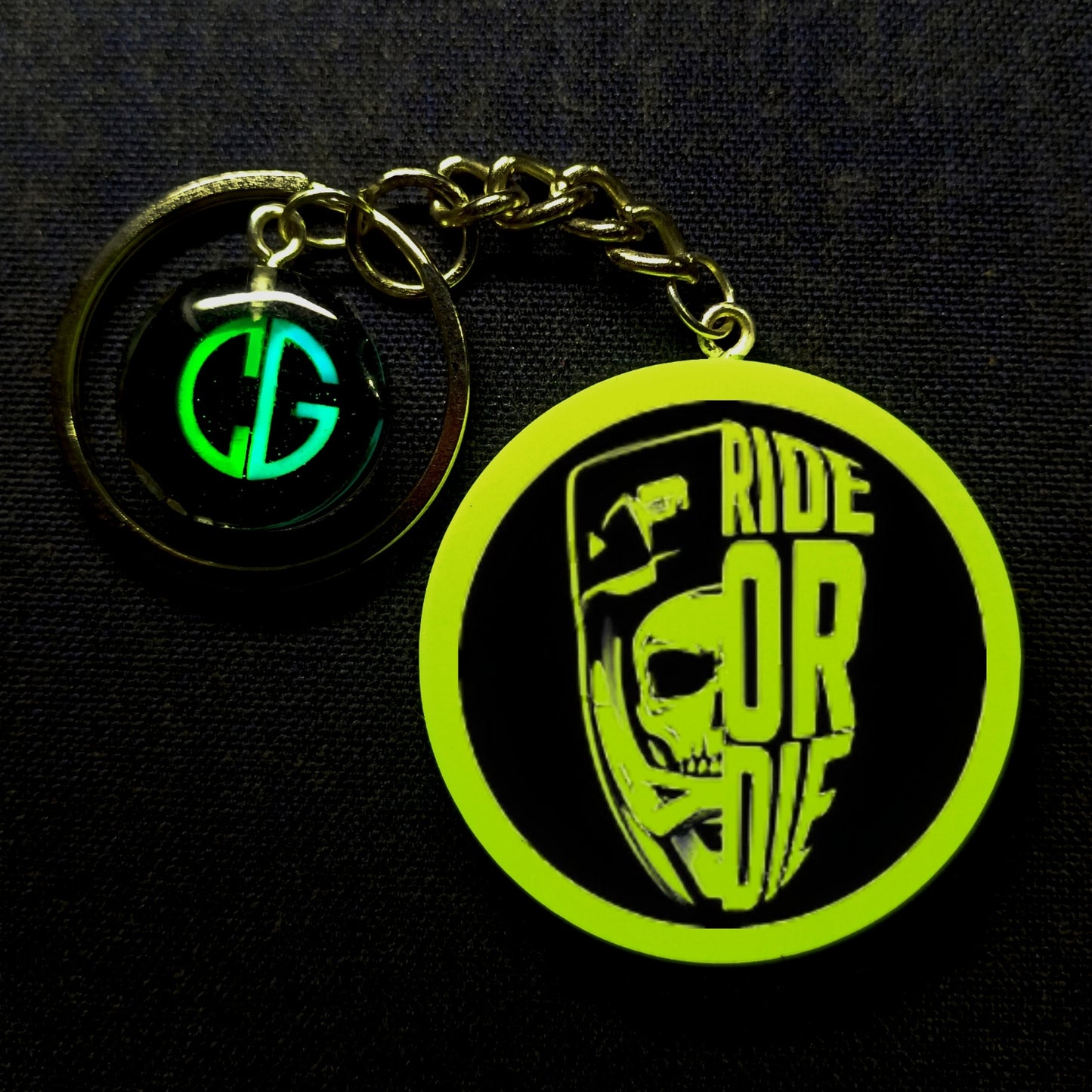 Ride Or Die Logo I Glow In Dark I Bike.1