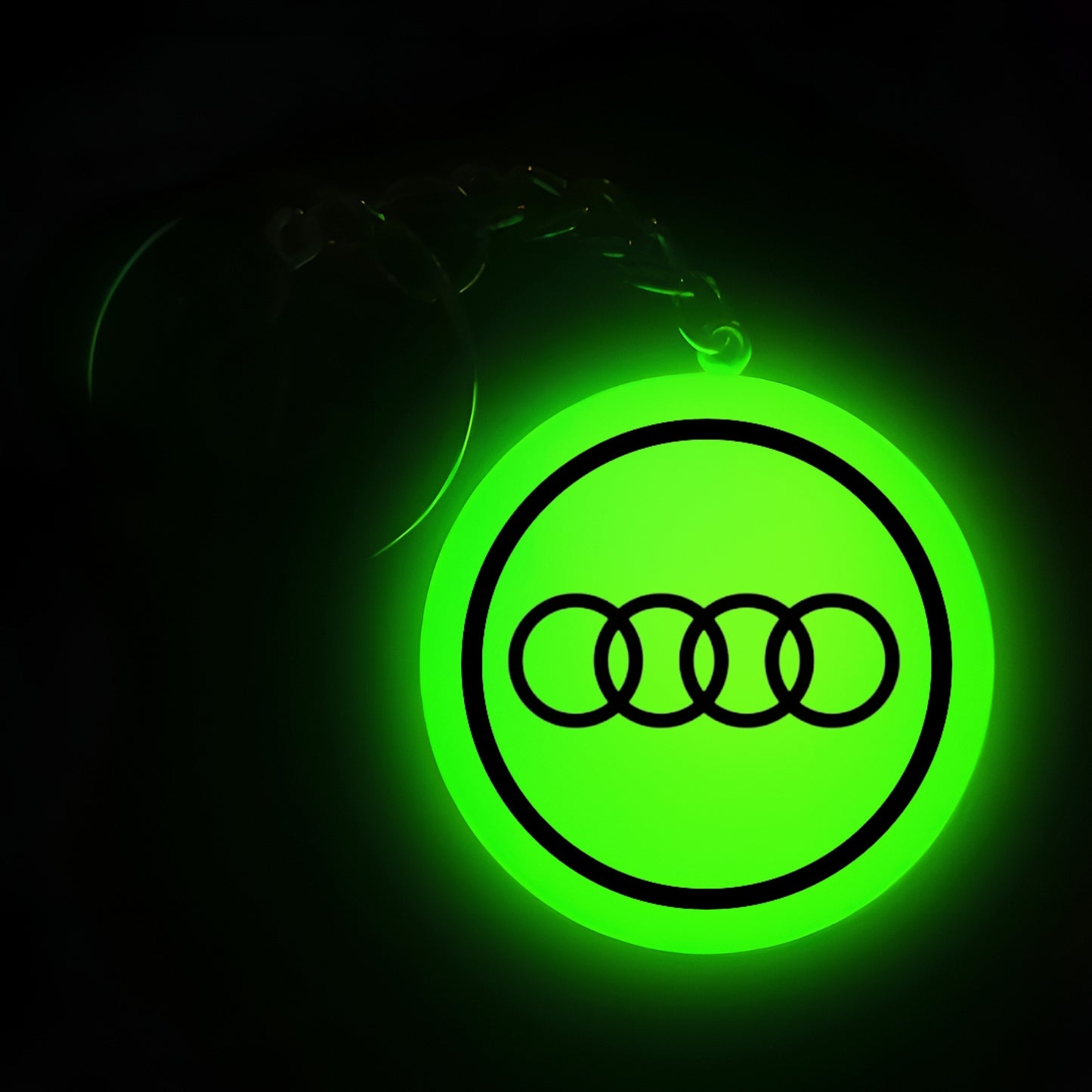 Audi I Glow In Dark I Car Logo.1