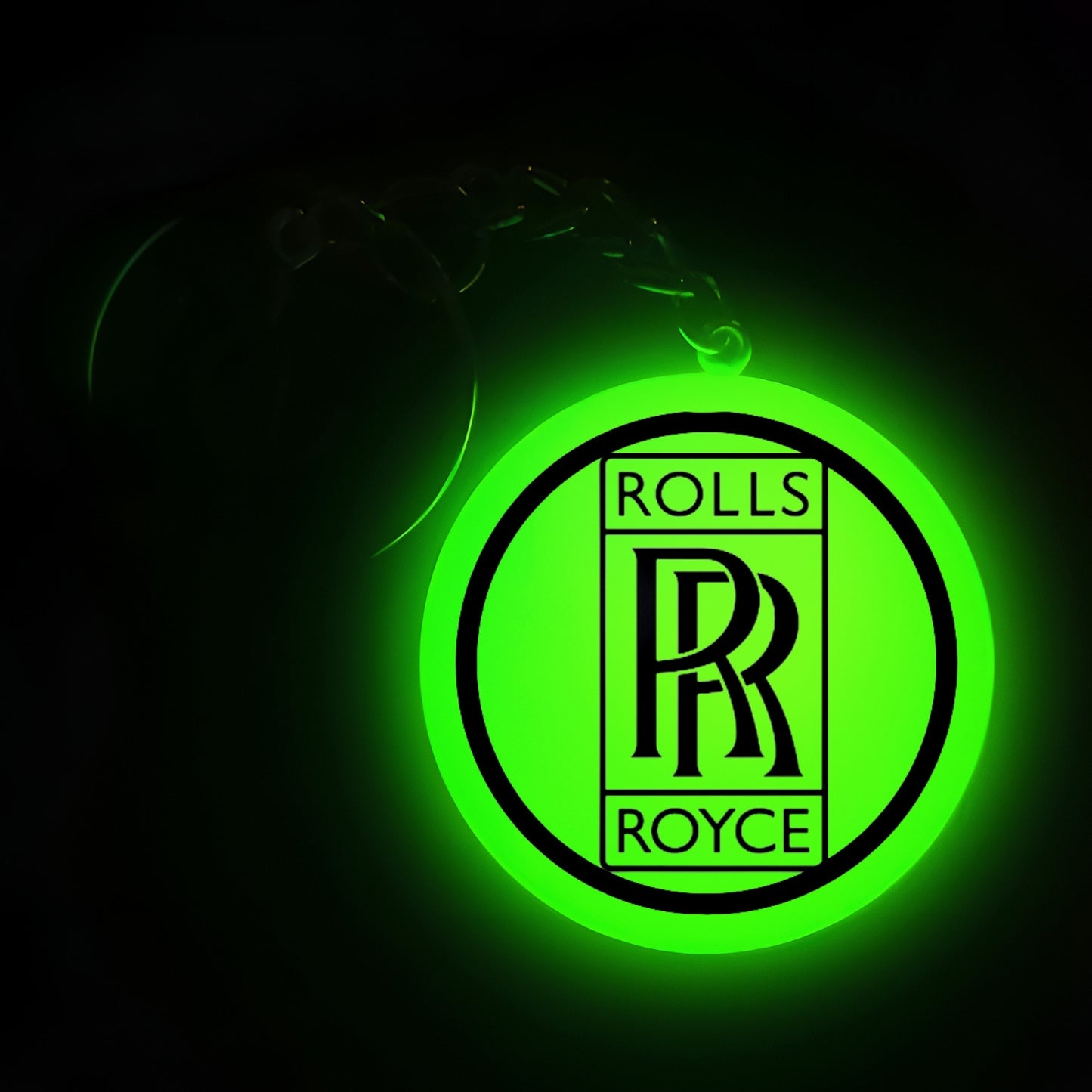 Rolls Royce I Glow In Dark I Car Logo.1