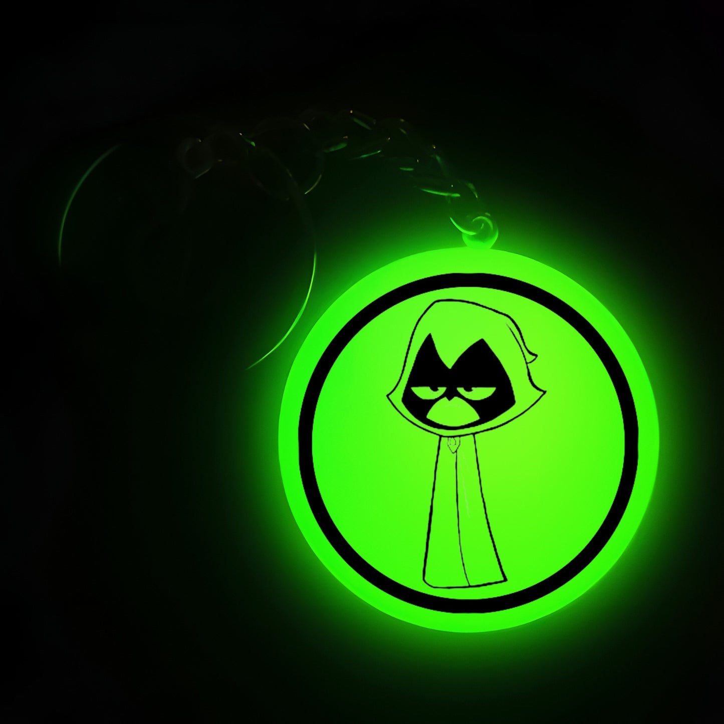 Raven I Glow In Dark I Cartoon.1