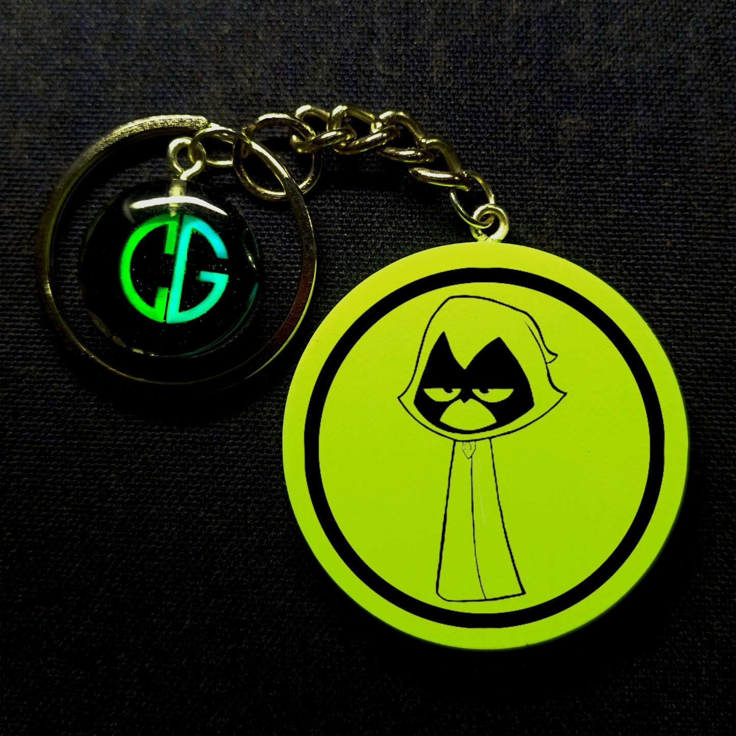 Raven I Glow In Dark I Cartoon.1