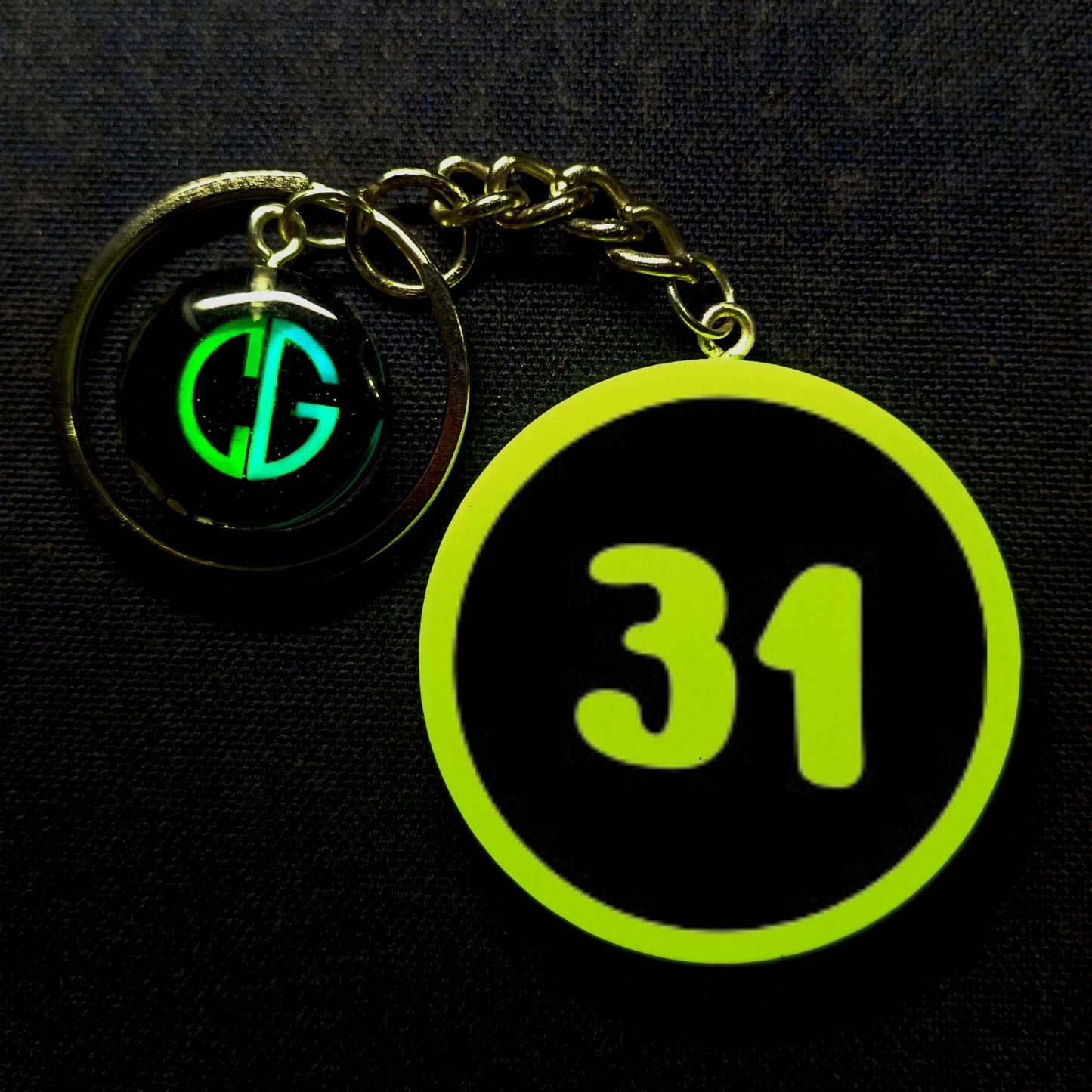 "31" Logo I Glow In Dark I Numbers.1