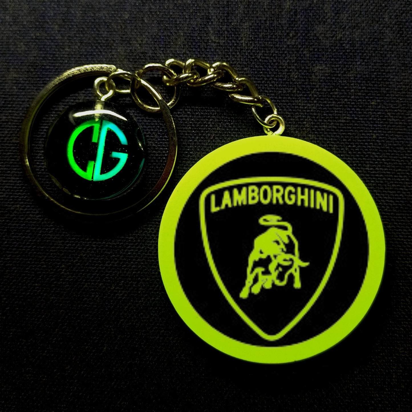 Lamborghini I Glow In Dark I Car Logo.1