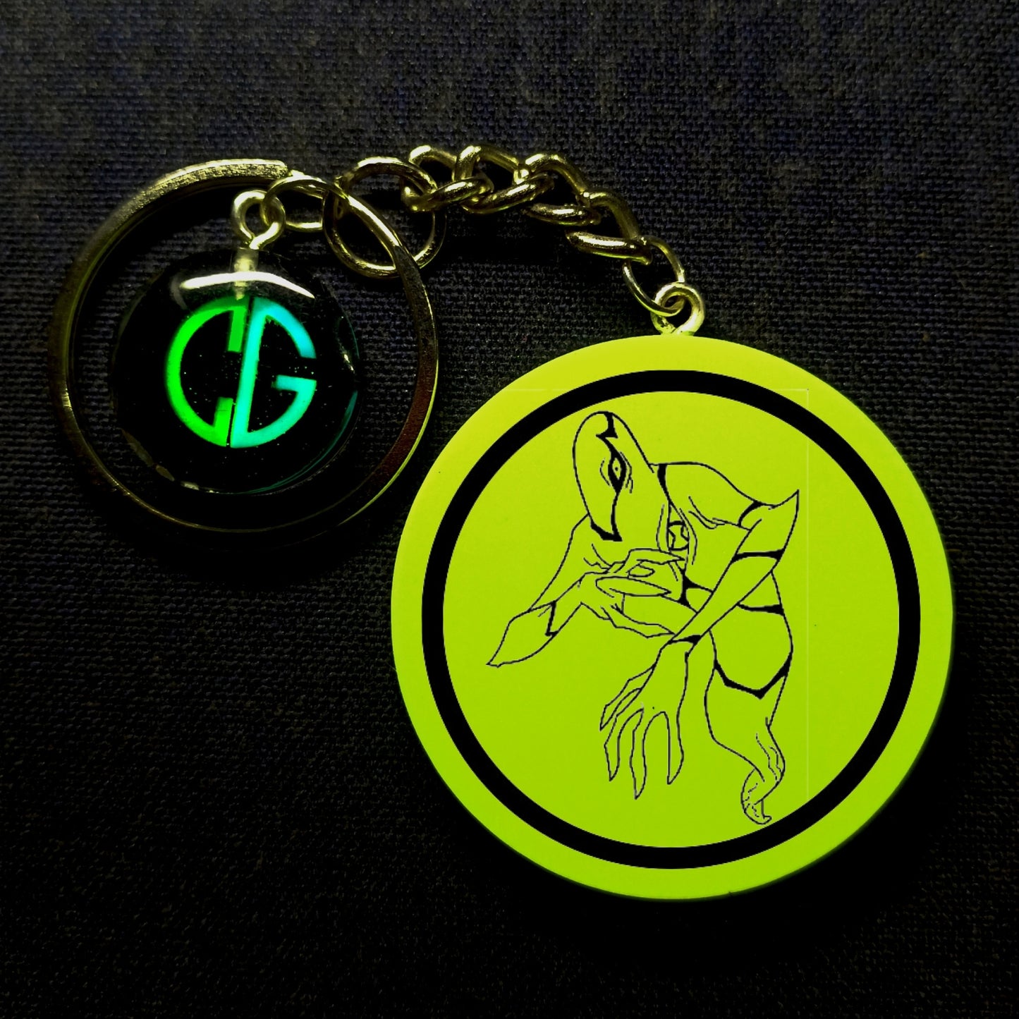 Ghost Freak I Glow In Dark I Cartoon.1