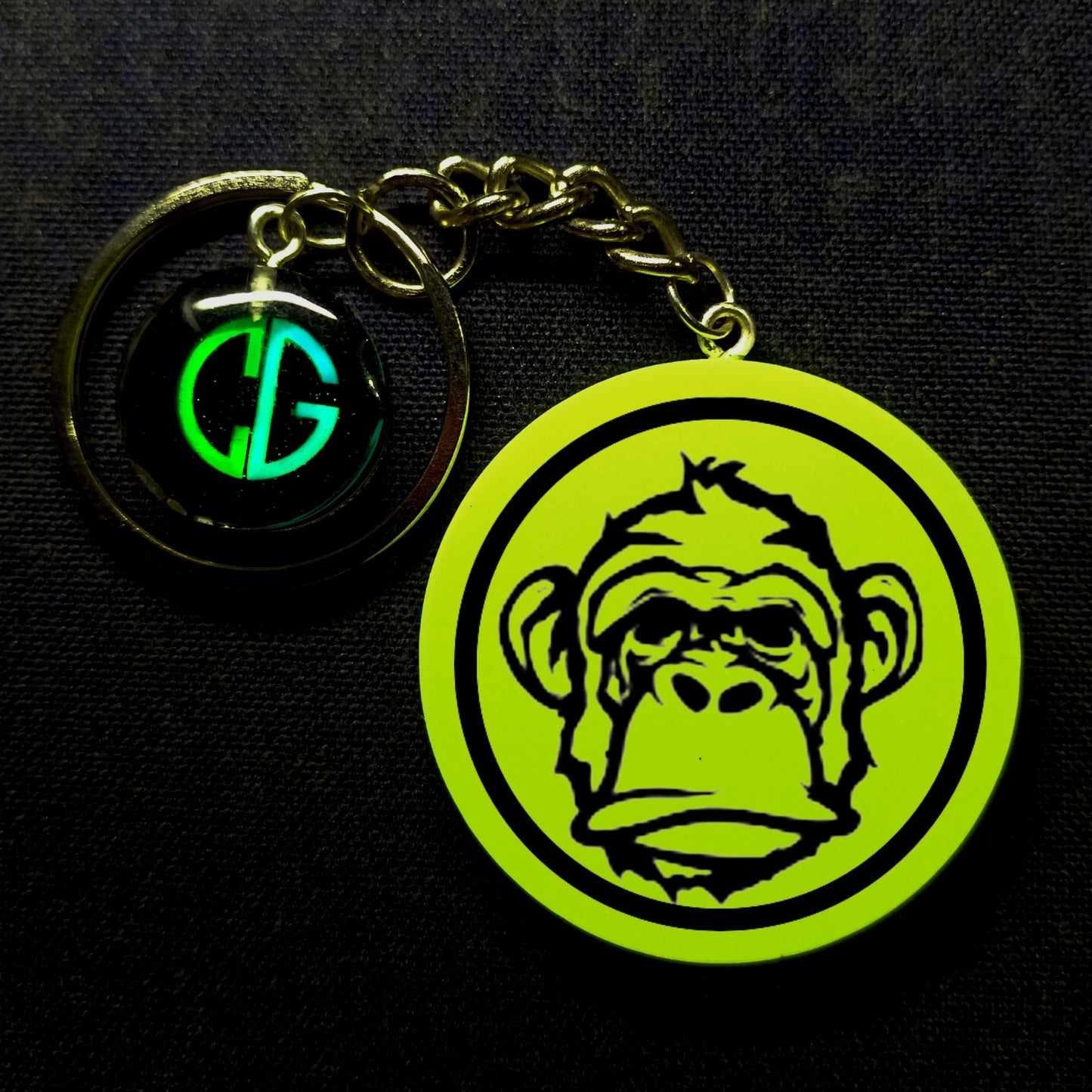 Monkey Face I Glow In Dark I Cartoon.2