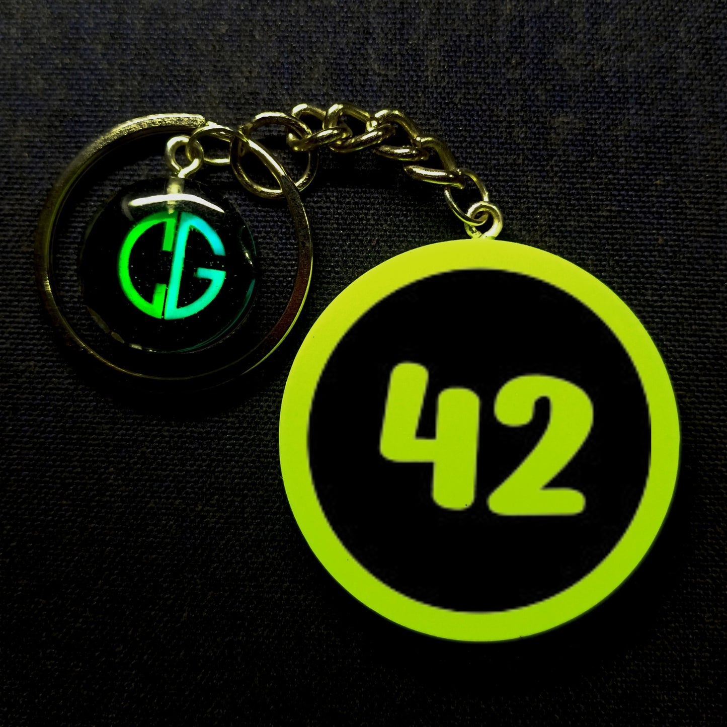 "42" Logo I Glow In Dark I Numbers.2