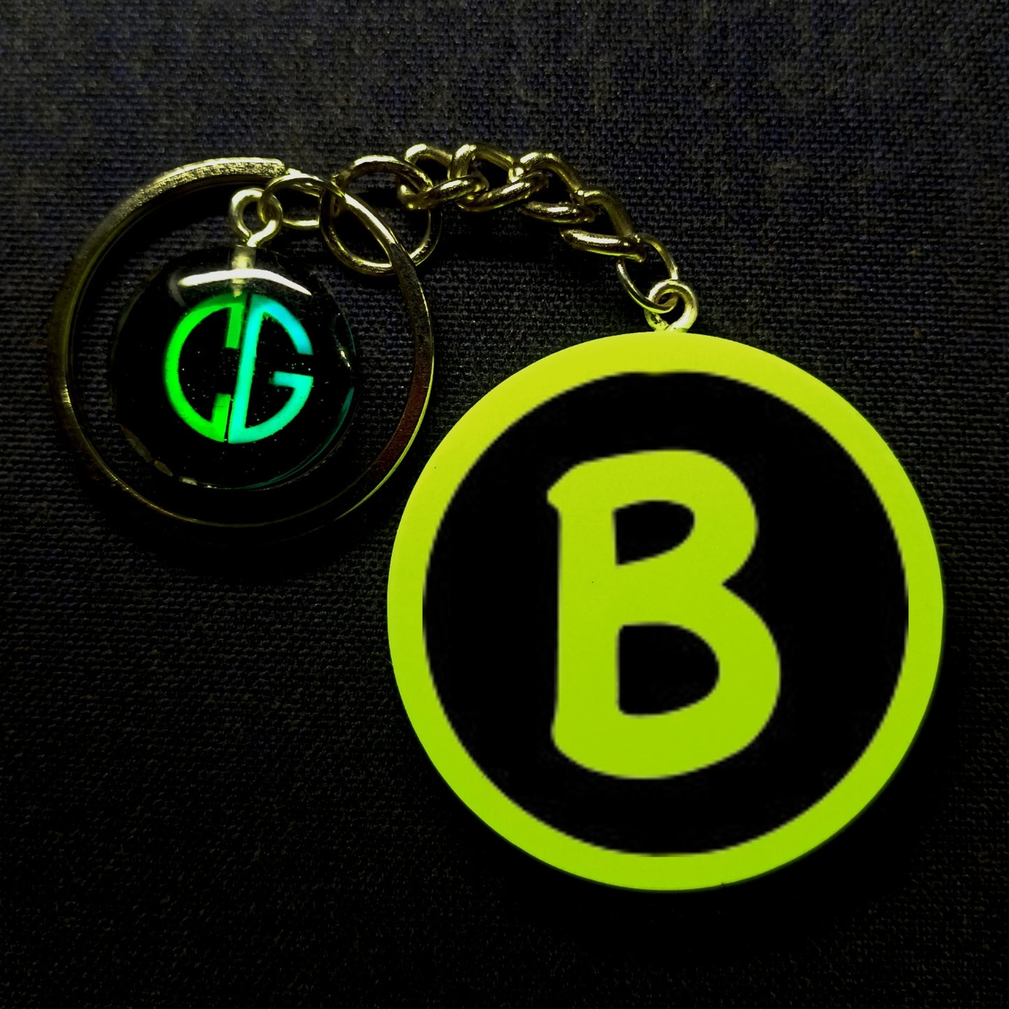 "B" Font I Glow In Dark I Alphabets