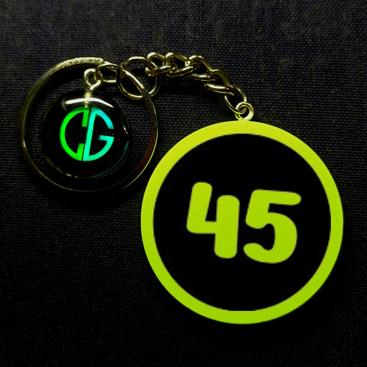"45" Logo I Glow In Dark I Numbers.2