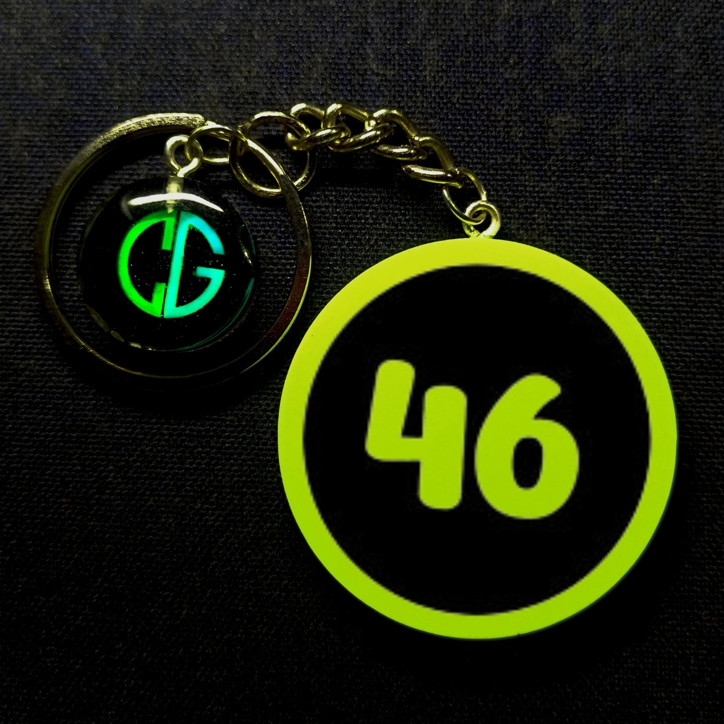 "46" Logo I Glow In Dark I Numbers.2