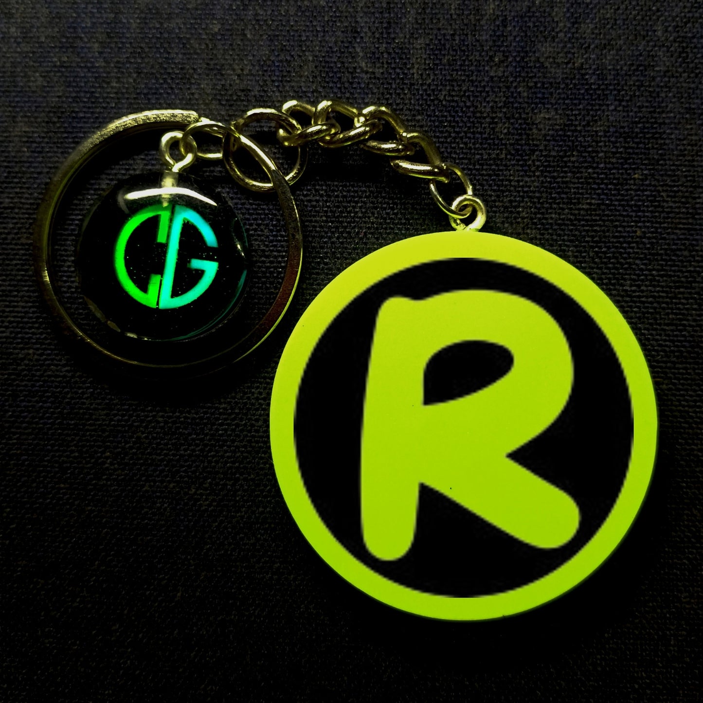 "R" Font I Glow In Dark I Alphabets