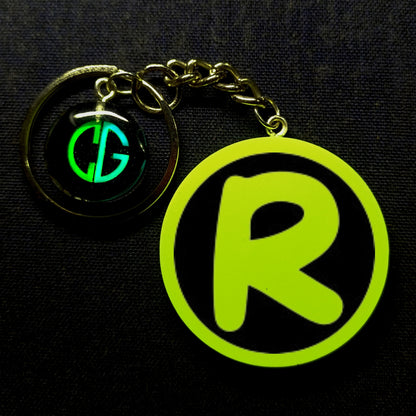 "R" Font I Glow In Dark I Alphabets