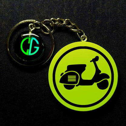 Scooter Logo I Glow In Dark I Bike.1