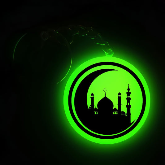 Moon And Mosque I Glow In Dark I GOD.1