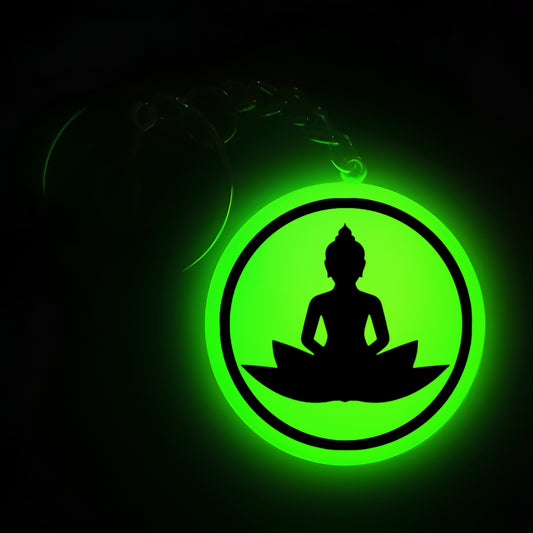 Buddha Flower I Glow In Dark I GOD.1