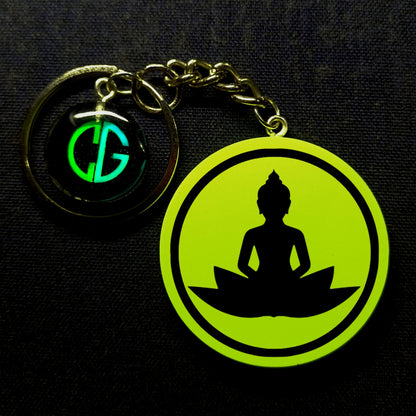 Buddha Flower I Glow In Dark I GOD.1