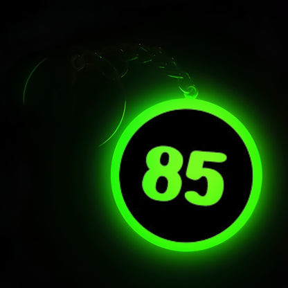 "85" Logo I Glow In Dark I Numbers.3