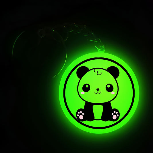 Cute Panda I Glow In Dark I Cartoon.2