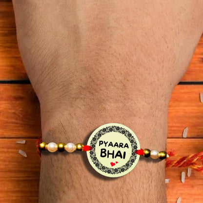 Custom Name Rakhi [Glow In Dark Rakhi].1