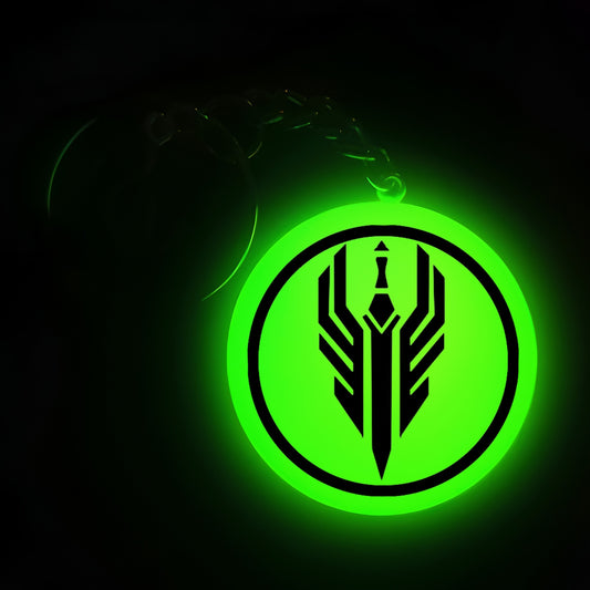 Glowing Bike Logo I Glow In Dark I Bike.1