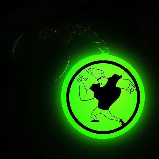 Johnny Bravo I Glow In Dark I Cartoon.1