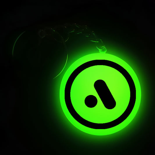 Glowing Ather Logo I Glow In Dark I Bike.1