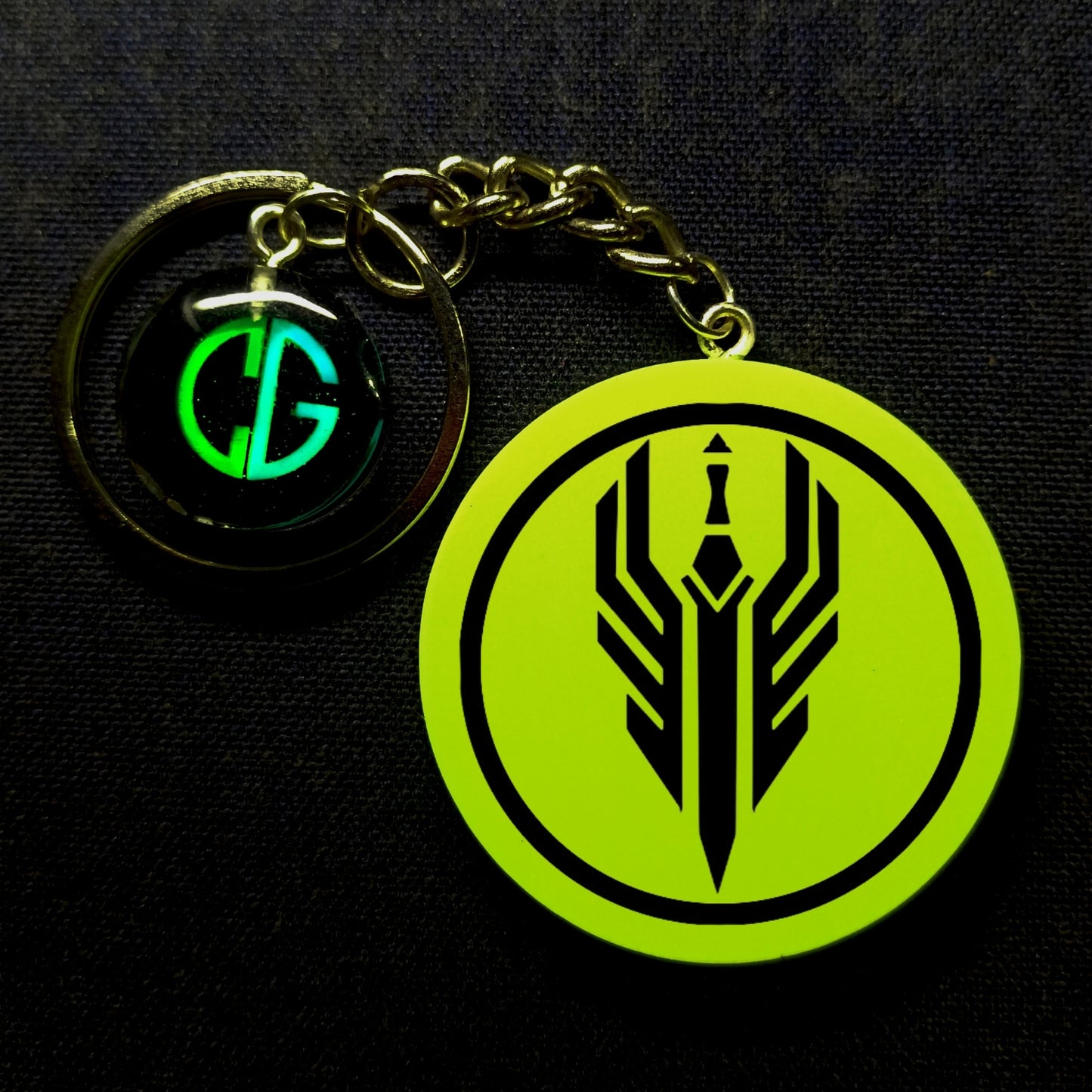 Glowing Bike Logo I Glow In Dark I Bike.1