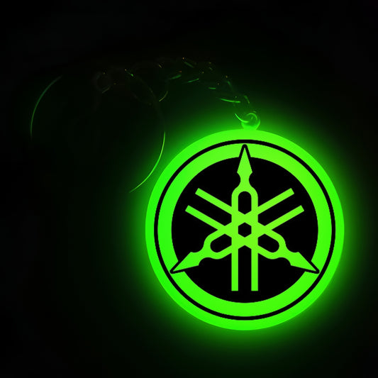 Yamaha Logo I Glow In Dark I Bike.1