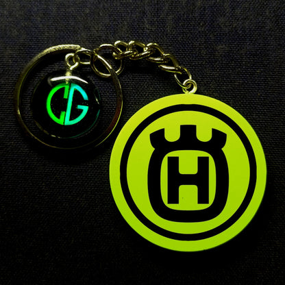 Husqvarna Logo I Glow In Dark I Bike.1