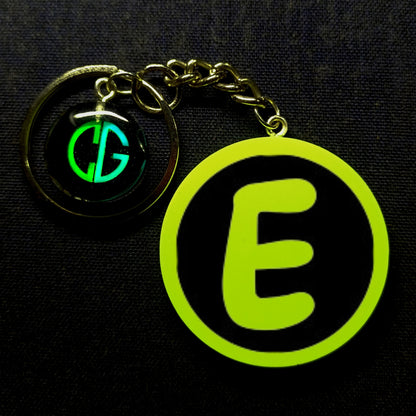 "E" Font I Glow In Dark I Alphabets