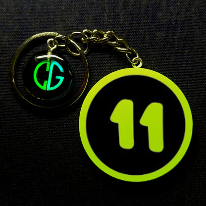 "11" Logo I Glow In Dark I Numbers.1