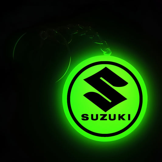 Suzuki With Text I Glow In Dark I Car Logo.1