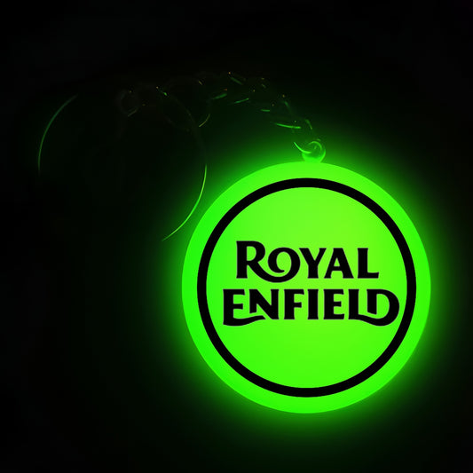 Royal Enfield logo I Glow In Dark I Bike.1