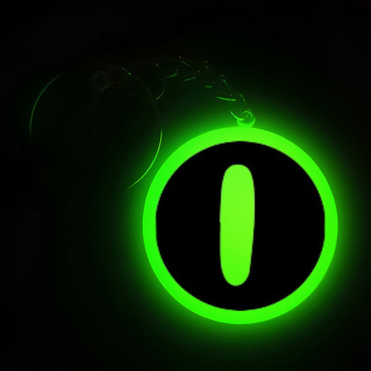 "I" Font I Glow In Dark I Alphabets
