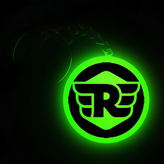 Royal Enfield (R) Logo I Glow In Dark I Bike.1