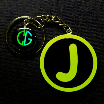 "J" Font I Glow In Dark I Alphabets