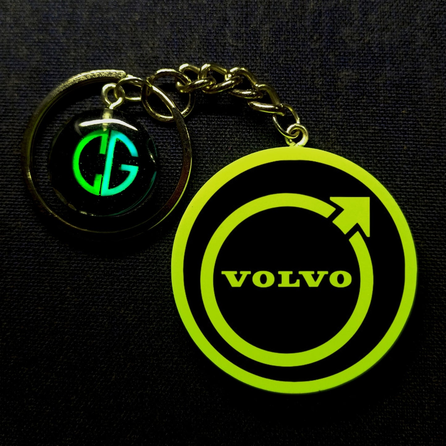 Volvo I Glow In Dark I Car Logo.1