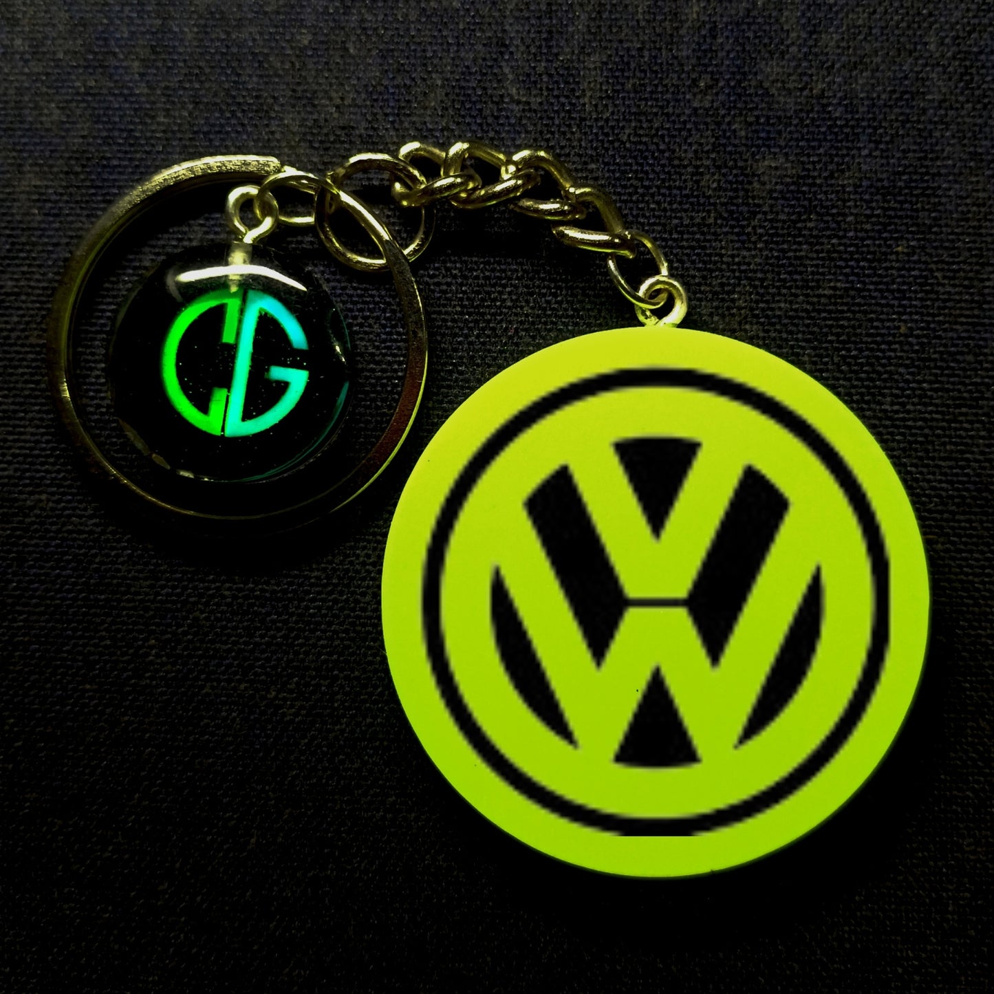 Volkswagen (VW) I Glow In Dark I Car Logo.1