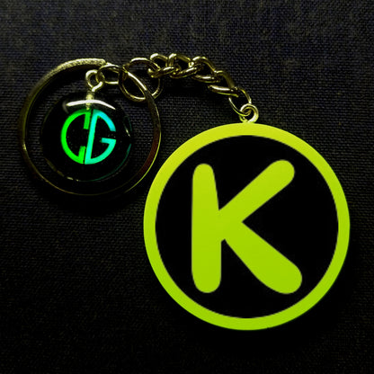 "K" Font I Glow In Dark I Alphabets