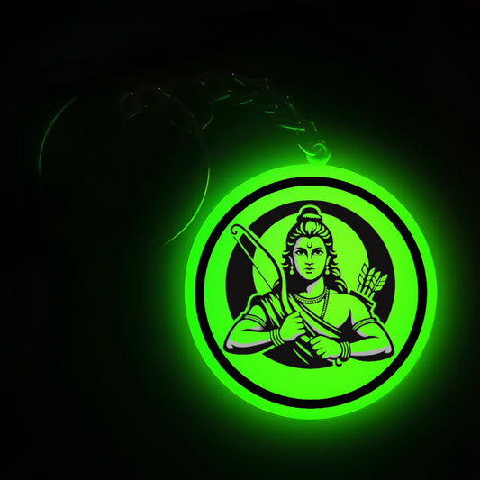 Lord Ram Face I Glow In Dark I GOD.1