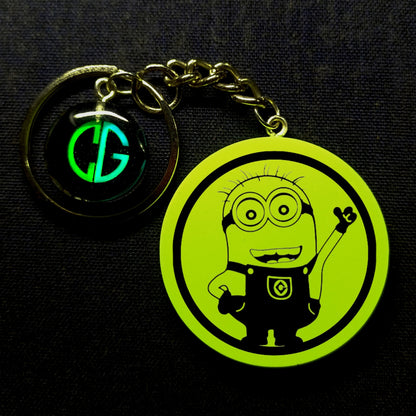 Glowing Minion I Glow In Dark I Cartoon.1