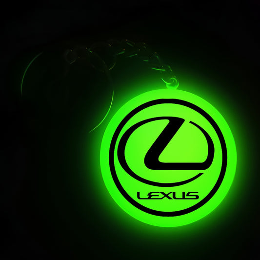 Lexus With Text I Glow In Dark I Car Logo.1