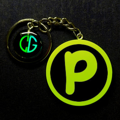 "P" Font I Glow In Dark I Alphabets