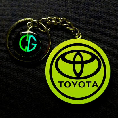 Toyota I Glow In Dark I Car Logo.1