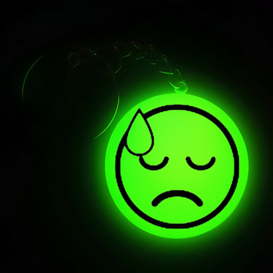 Emoji "18" I Glow In Dark I Emoji.1