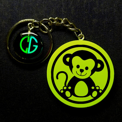 Baby Monkey I Glow In Dark I Cartoon.1