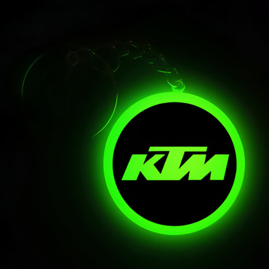 Glowing KTM Logo I Glow In Dark I Bike.1