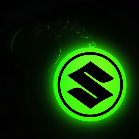 Suzuki (S) I Glow In Dark I Car Logo.1